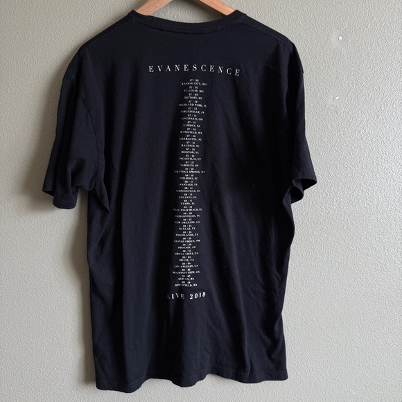Evanescence 2018 Tour T shirt- XL - Picture 3 of 5